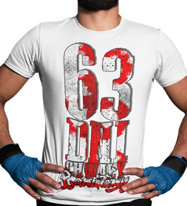 KOSZULKA TERMOAKTYWNA 63 DNI CHWAŁY PAMIĘTAMY